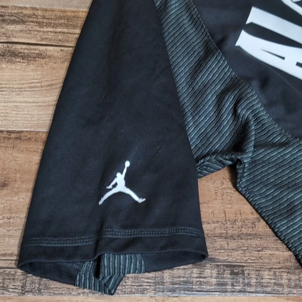 Jordan NBA All Star 2023 Warm Up Shooting Shirt Size LT in Black Nike Dri-Fit